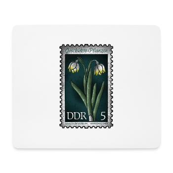 Stamp Märzenbecher - Mouse Pad (horizontal) - white - Front