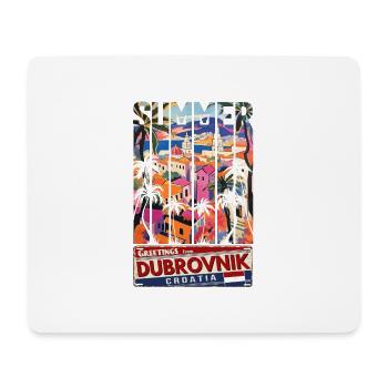 Croatie Croatie Voyage d’été Croatie Dubrovnik - Tapis de souris (format paysage) - blanc - Devant