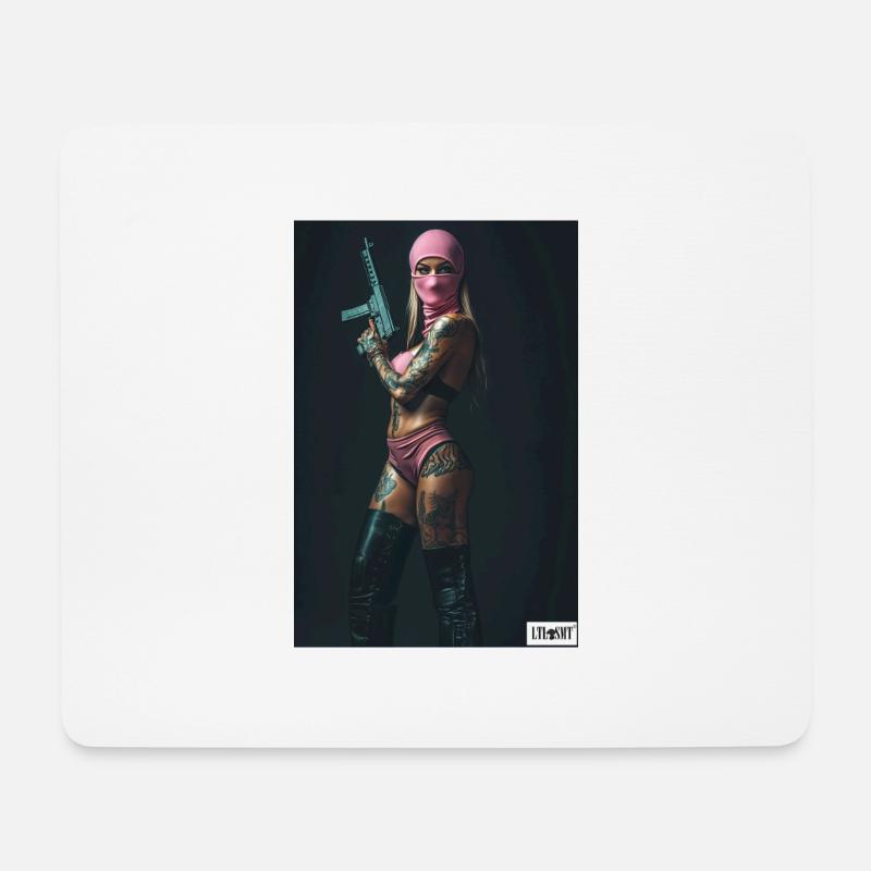 Lonely Bonnie - Mouse Pad (horizontal) - white