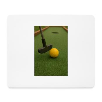 Sport - Minigolf - Tapis de souris (format paysage) - blanc - Devant