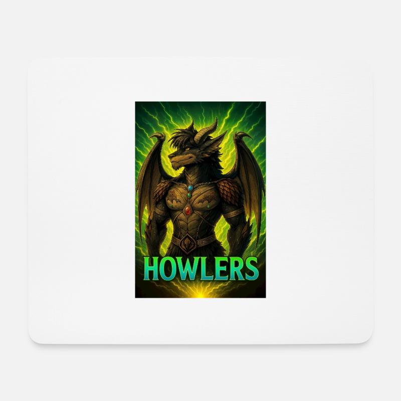 STORMBLOODED — Howlers Edition - Mouse Pad (horizontal) - white