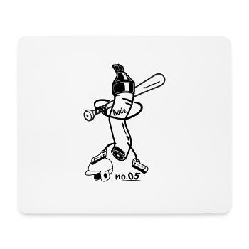 Dude no 05 - Mouse Pad (horizontal) - white - Front