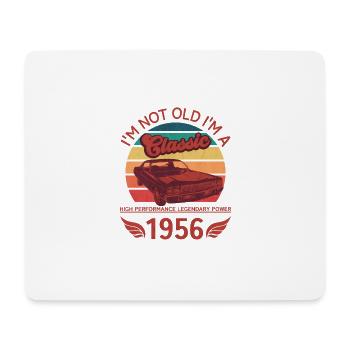 Ich bin nicht alt, ich bin ein Klassiker - Mousepad (Querformat) - Weiß - Vorne