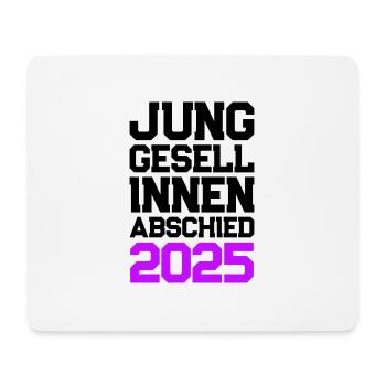 Junggesellinnenabschied 2025 Jga - Mousepad (Querformat) - Weiß - Vorne