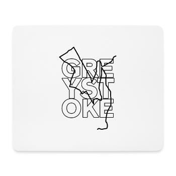Greystoke Forest - Mouse Pad (horizontal) - white - Front