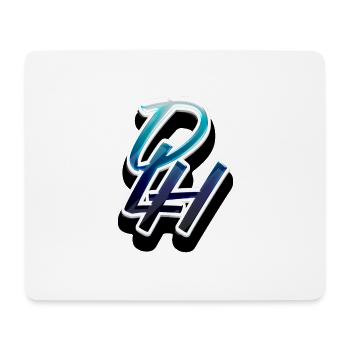 DLH - Mousepad (Querformat) - Weiß - Vorne