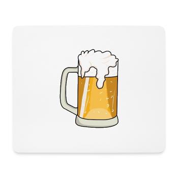 Beer - Mouse Pad (horizontal) - white - Front