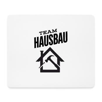 Team House Construction - Mouse Pad (horizontal) - white - Front