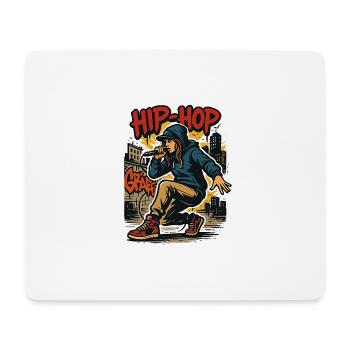 Hopfen - Mousepad (Querformat) - Weiß - Vorne
