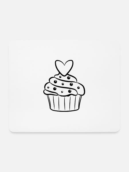 Backen Mama - Mousepad (Querformat) - Weiß