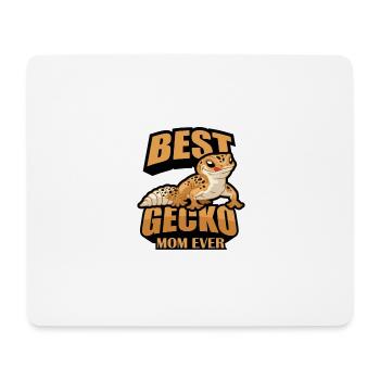 Gecko - Mousepad (Querformat) - Weiß - Vorne