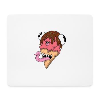Échantillon de glace - Tapis de souris (format paysage) - blanc - Devant