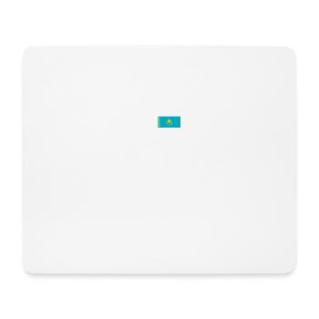 EKG heartbeat Kasachstan - Mousepad (Querformat) - Weiß - Vorne