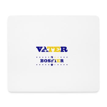 Egal wie cool vater geschenk ist Bosnien Herzegowi - Mousepad (Querformat) - Weiß - Vorne
