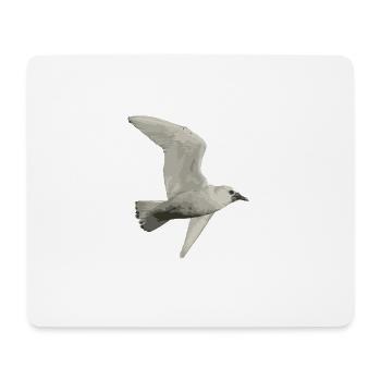 Oiseau - Tapis de souris (format paysage) - blanc - Devant