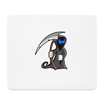 mort Cartoon - Tapis de souris (format paysage) - blanc - Devant