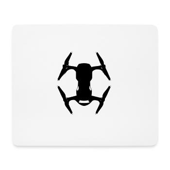 Air Drone - Tapis de souris (format paysage) - blanc - Devant