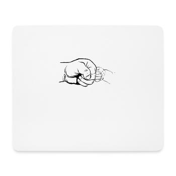 Opa Enkel Enkelkind Partnerlook Spruch Geschenk - Mousepad (Querformat) - Weiß - Vorne