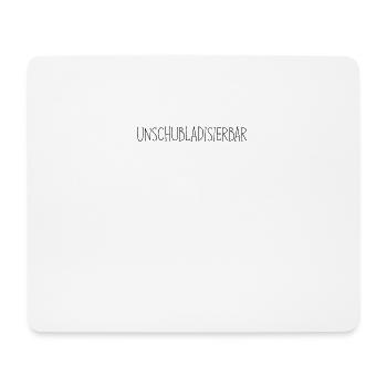 Unschubladisierbar - Mousepad (Querformat) - Weiß - Vorne