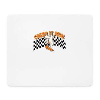 CREEP IT REAL Halloween Ghost - Mousepad (Querformat) - Weiß - Vorne