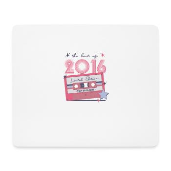 2016 Birthday born in 2016 Retro Vintage - Mouse Pad (horizontal) - white - Front