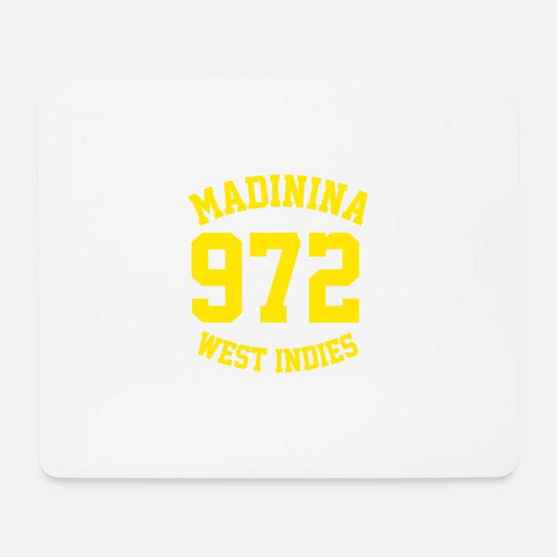 MADININA 972 - Mouse Pad (horizontal) - white