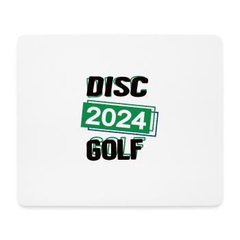 Discgolf Spieler Team Turnier Mannschaft in 2024 - Mousepad (Querformat) - Weiß - Vorne