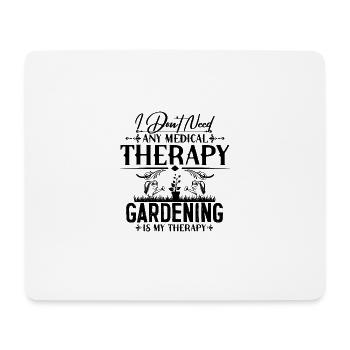 Hobby gardeners, fruit and vegetable gardeners - Mouse Pad (horizontal) - white - Front