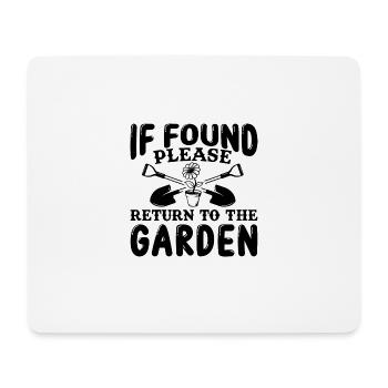 Hobby gardeners, fruit and vegetable gardeners - Mouse Pad (horizontal) - white - Front