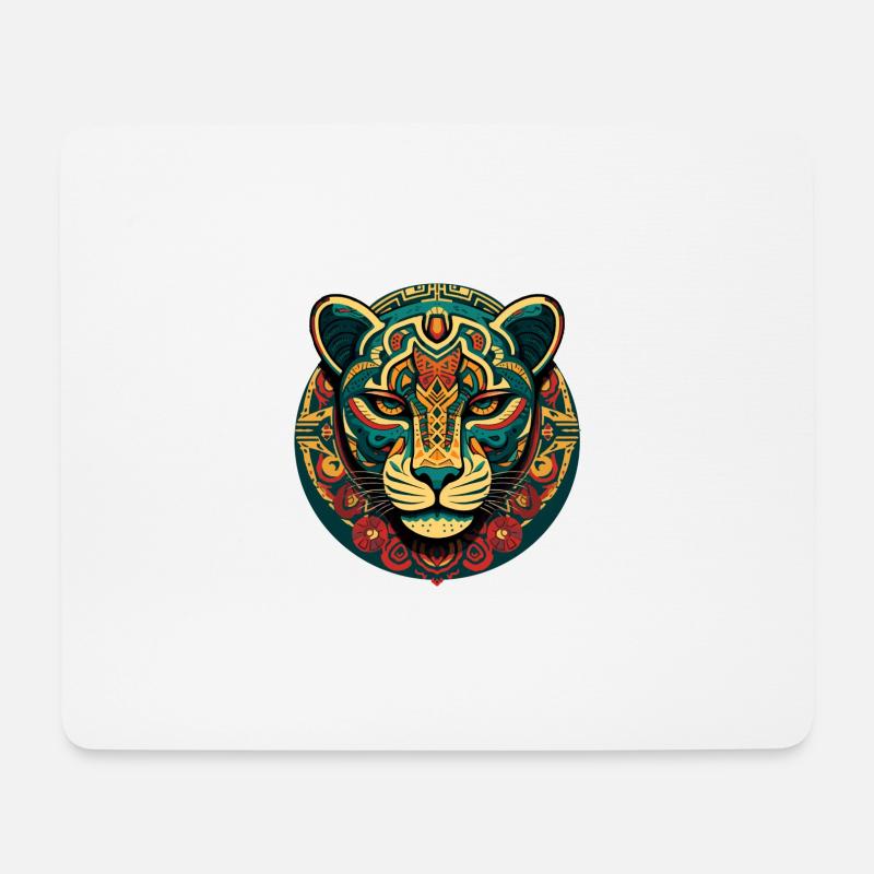 Mexican Jaguar - Mousepad (Querformat) - Weiß