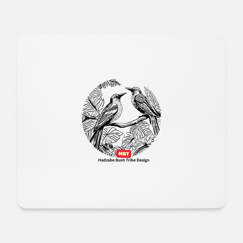 LGBT Bird - Mouse Pad (horizontal) - white