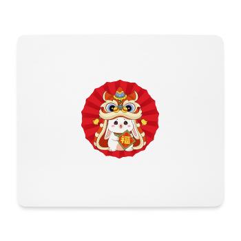 Nouvel an chinois 2023 design - Tapis de souris (format paysage) - blanc - Devant