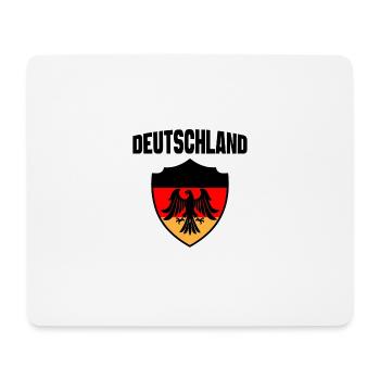 Deutschland - Mousepad (Querformat) - Weiß - Vorne