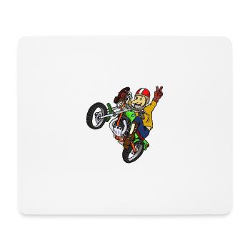 trialmoto_austria - Tapis de souris (format paysage) - blanc - Devant