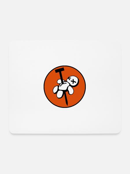 vodoo - Mousepad (Querformat) - Weiß
