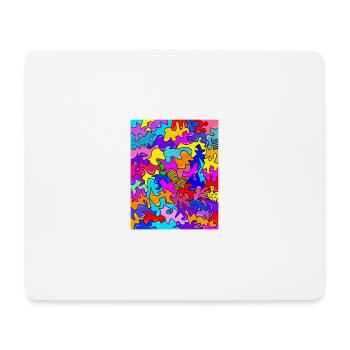 Kunst 1 - Mousepad (Querformat) - Weiß - Vorne