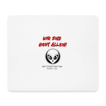 Alien 1 - Mousepad (Querformat) - Weiß - Vorne