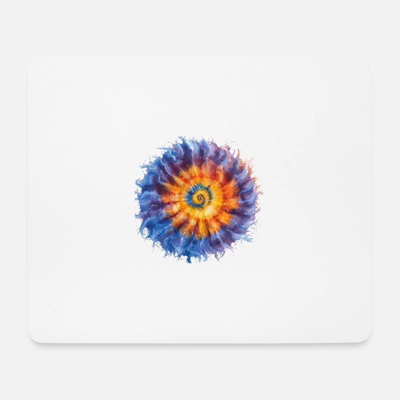 Tie Dye Shirt - Mouse Pad (horizontal) - white