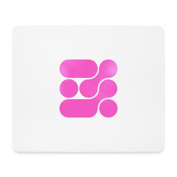 OCHOOO - Hard PInk - Tapis de souris (format paysage) - blanc - Devant