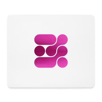OCHOOO - ROSA - Mousepad (Querformat) - Weiß - Vorne