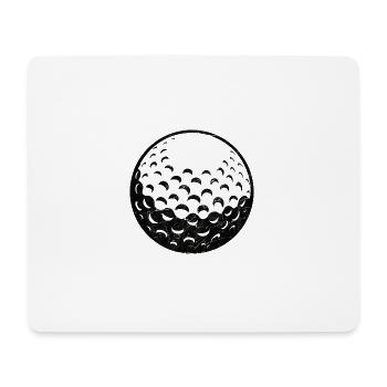 Golfball Golf Ball Golfer Golfen - Mousepad (Querformat) - Weiß - Vorne