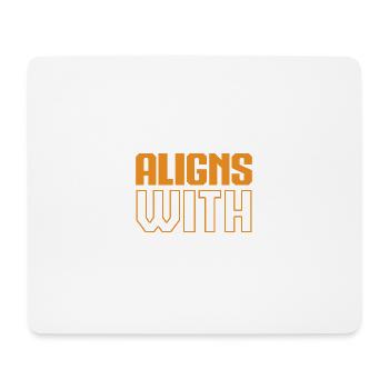 My Energy Aligns With Spiritual Growth - Mouse Pad (horizontal) - white - Front