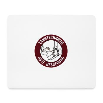 Gute Besserung Zahntechniker Alles Gute Gesundheit - Mousepad (Querformat) - Weiß - Vorne