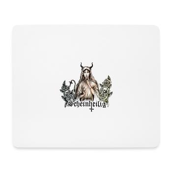 Scheinheilig - Mousepad (Querformat) - Weiß - Vorne