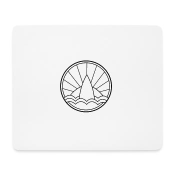 Surflife - Mousepad (Querformat) - Weiß - Vorne