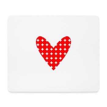 VALENTINSTAG. Junggesellinnenabschied. ICH LIEBE DICH. ICH LIEBE DICH. LIEBE - Mousepad (Querformat) - Weiß - Vorne