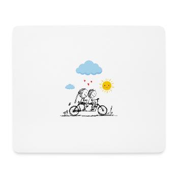 18 - Mouse Pad (horizontal) - white - Front