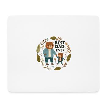 Bester Vater aller Zeiten. Vatertag - Mousepad (Querformat) - Weiß - Vorne