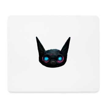 Alien Cat - Mouse Pad (horizontal) - white - Front