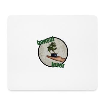 Bonsai-Liebhaber - Mousepad (Querformat) - Weiß - Vorne